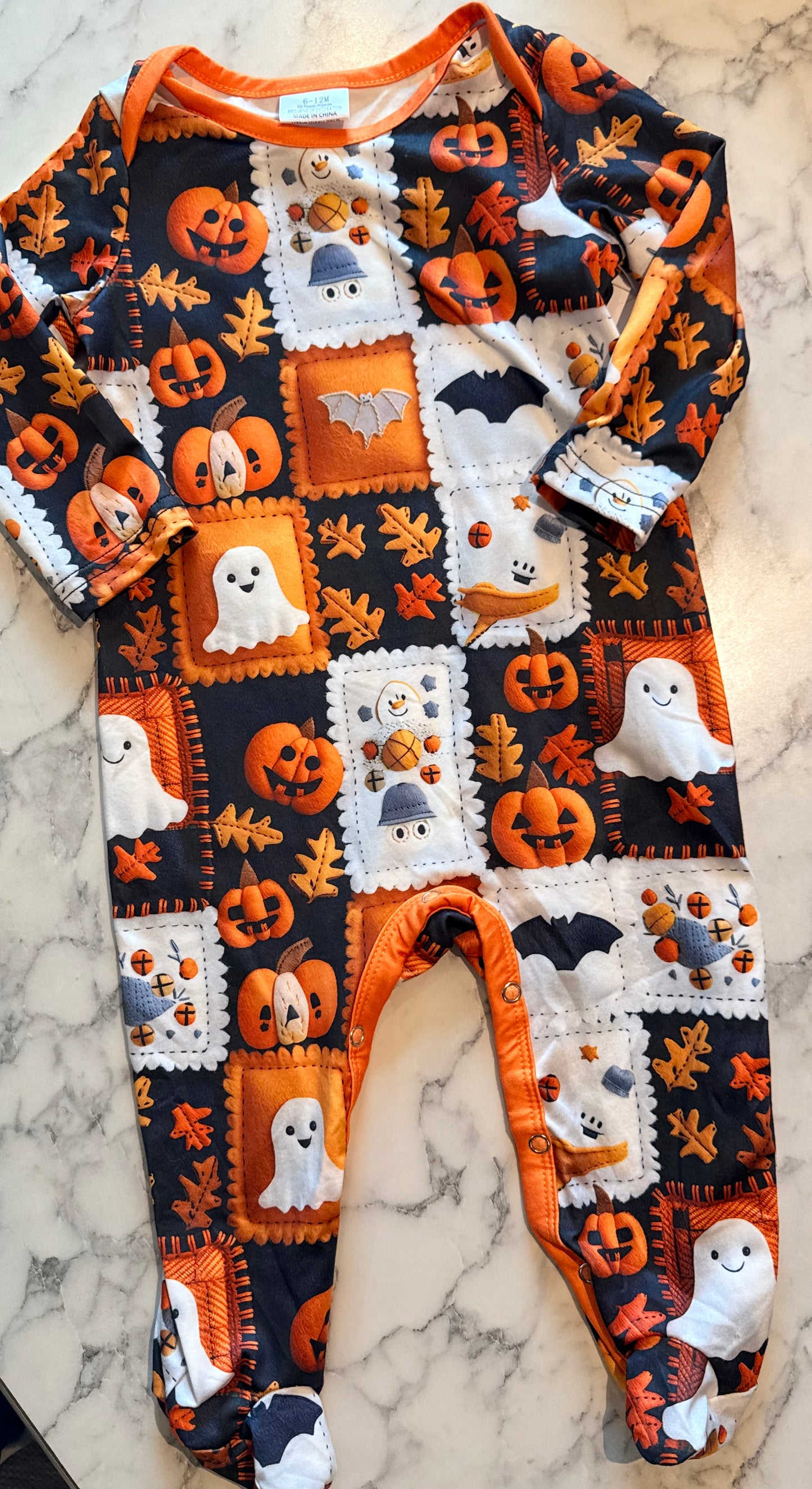 Boy Ghost & Pumpkins