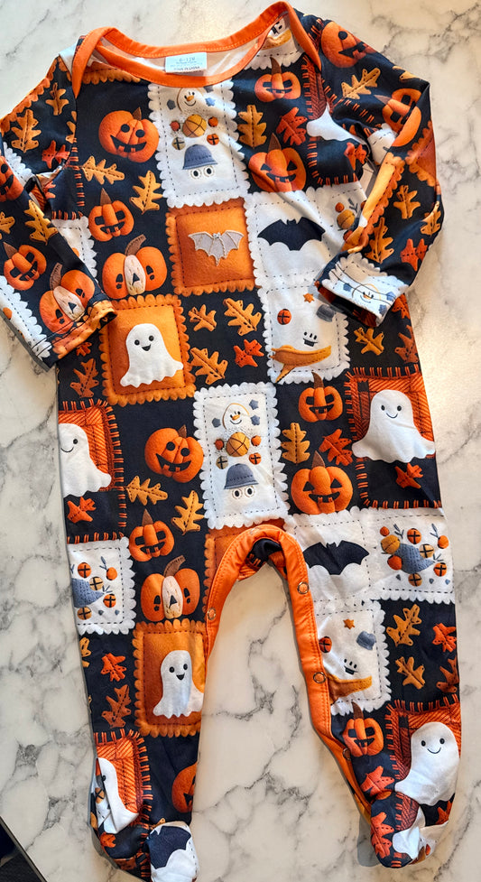 Boy Ghost & Pumpkins